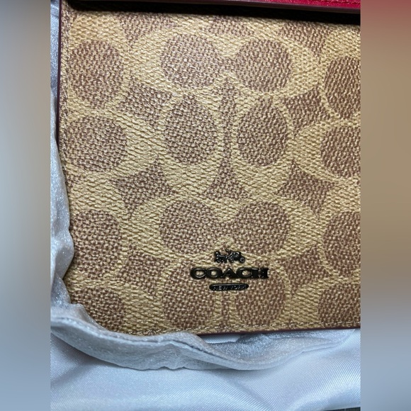Coach Snap Phone Crossbody In Signature Canvas - Picture 9 of 12